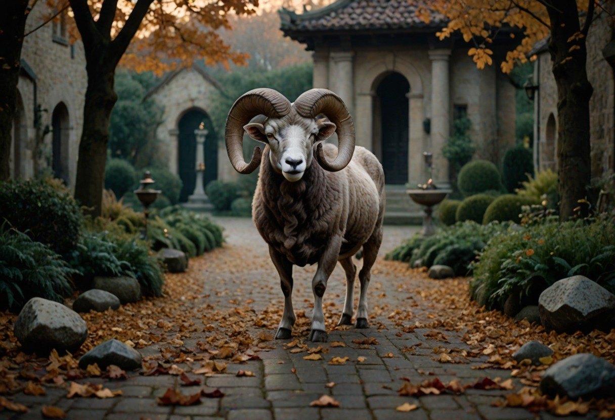 Horóscopo de Aries · 23 de octubre de 2026. Ilustración simbólica generada con IA.