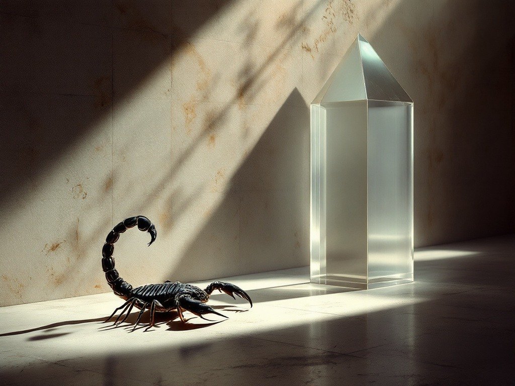 Horoskop für Skorpion · 23. Oktober 2026. Symbolische, mit KI erstellte Illustration.