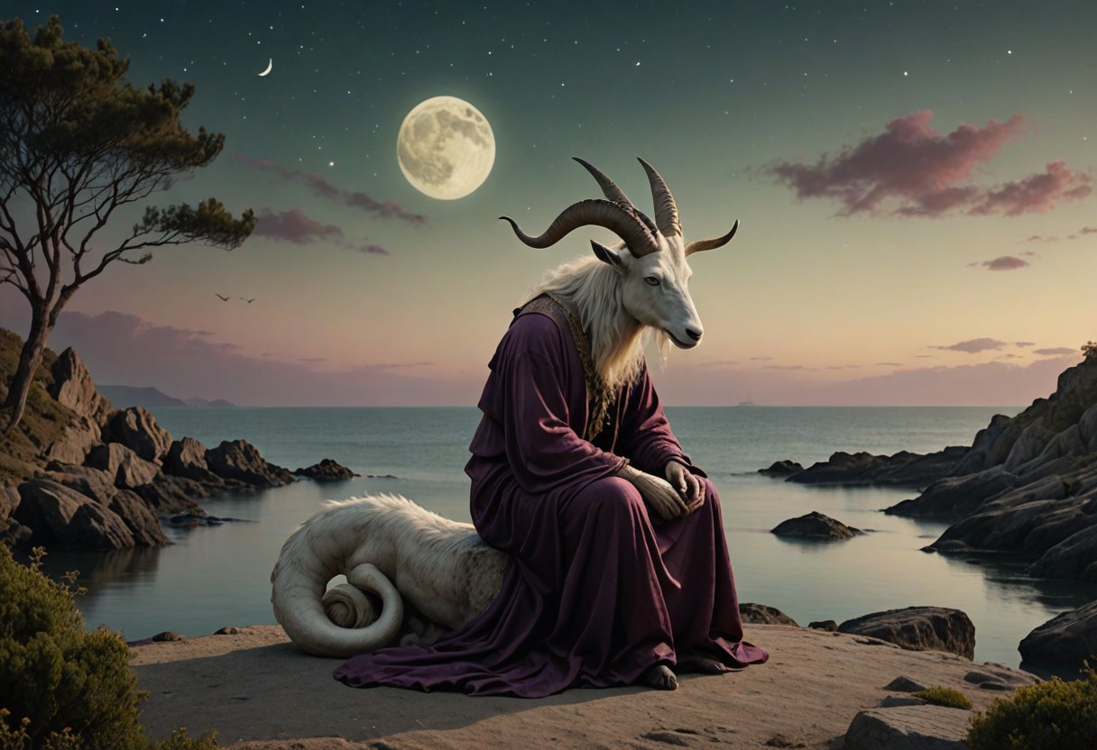Horoskop für Steinbock · 27. Oktober 2026. Symbolische, mit KI erstellte Illustration.