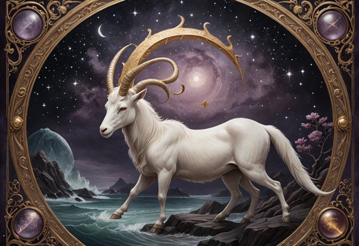 Capricorn horoscope · October 28, 2026. Symbolic AI-generated illustration.