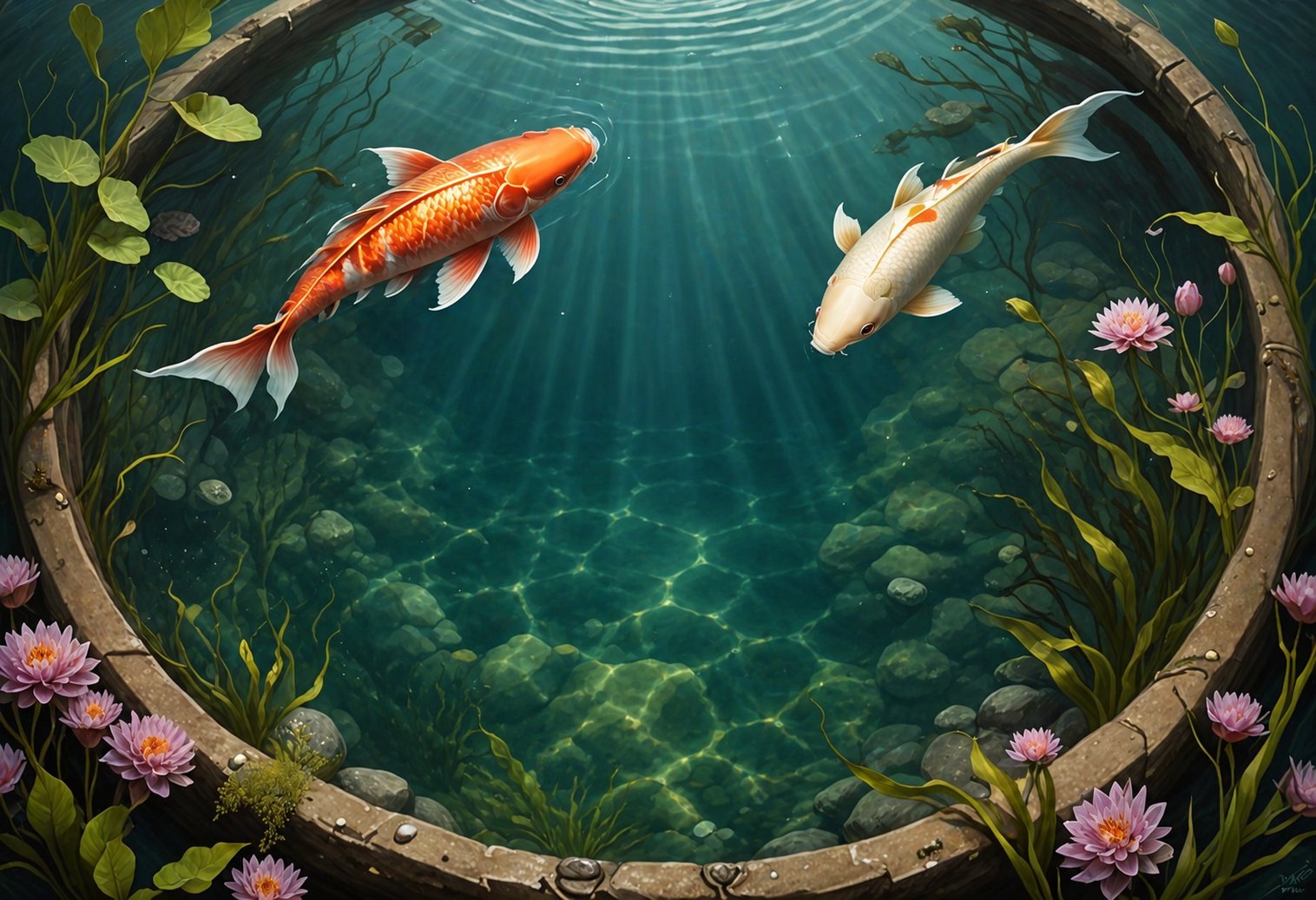 Horoskop für Fische · 29. Oktober 2026. Symbolische, mit KI erstellte Illustration.
