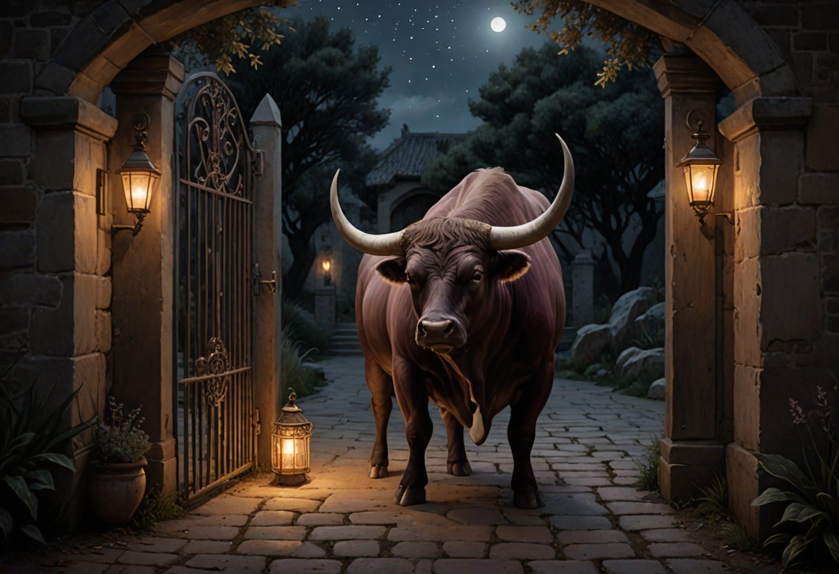 Horoscope du Taureau · 31 octobre 2026. Illustration symbolique générée par IA.