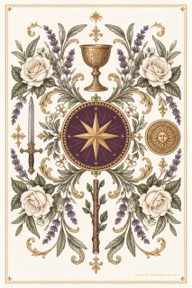 Dorso de Tarot Marsella de Esperanza