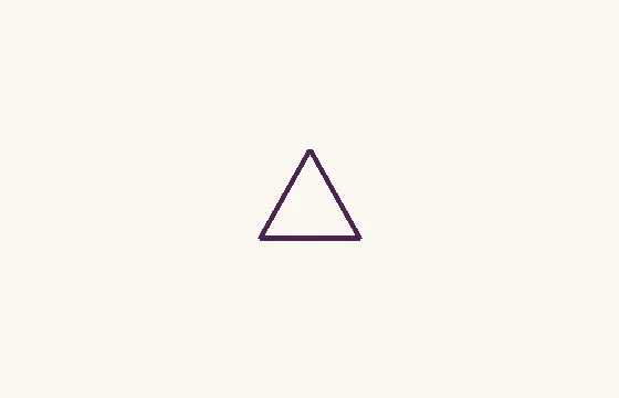 Montaña · un único contorno triangular