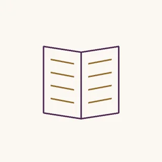 Libro · un libro abierto de dos páginas