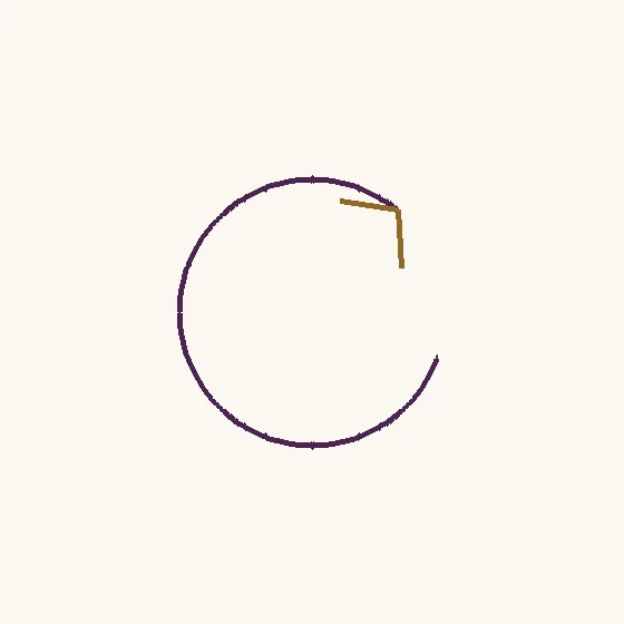 Return · a circular return arrow